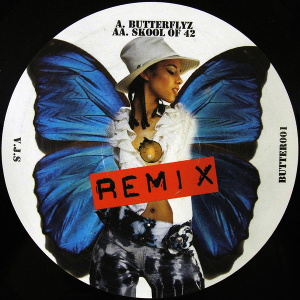 Alicia Keys vs Opius ‎ Butterflyz (Remix) / Skool Of 42 (